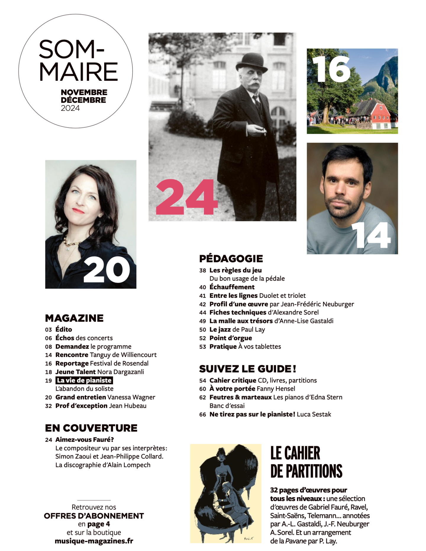 Pianiste 149 Sommaire